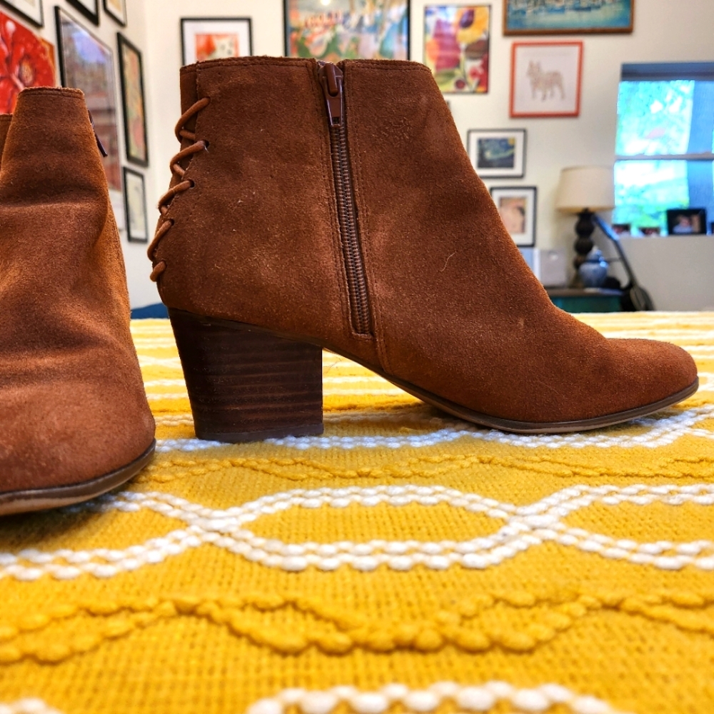 Aldo brown suede boots